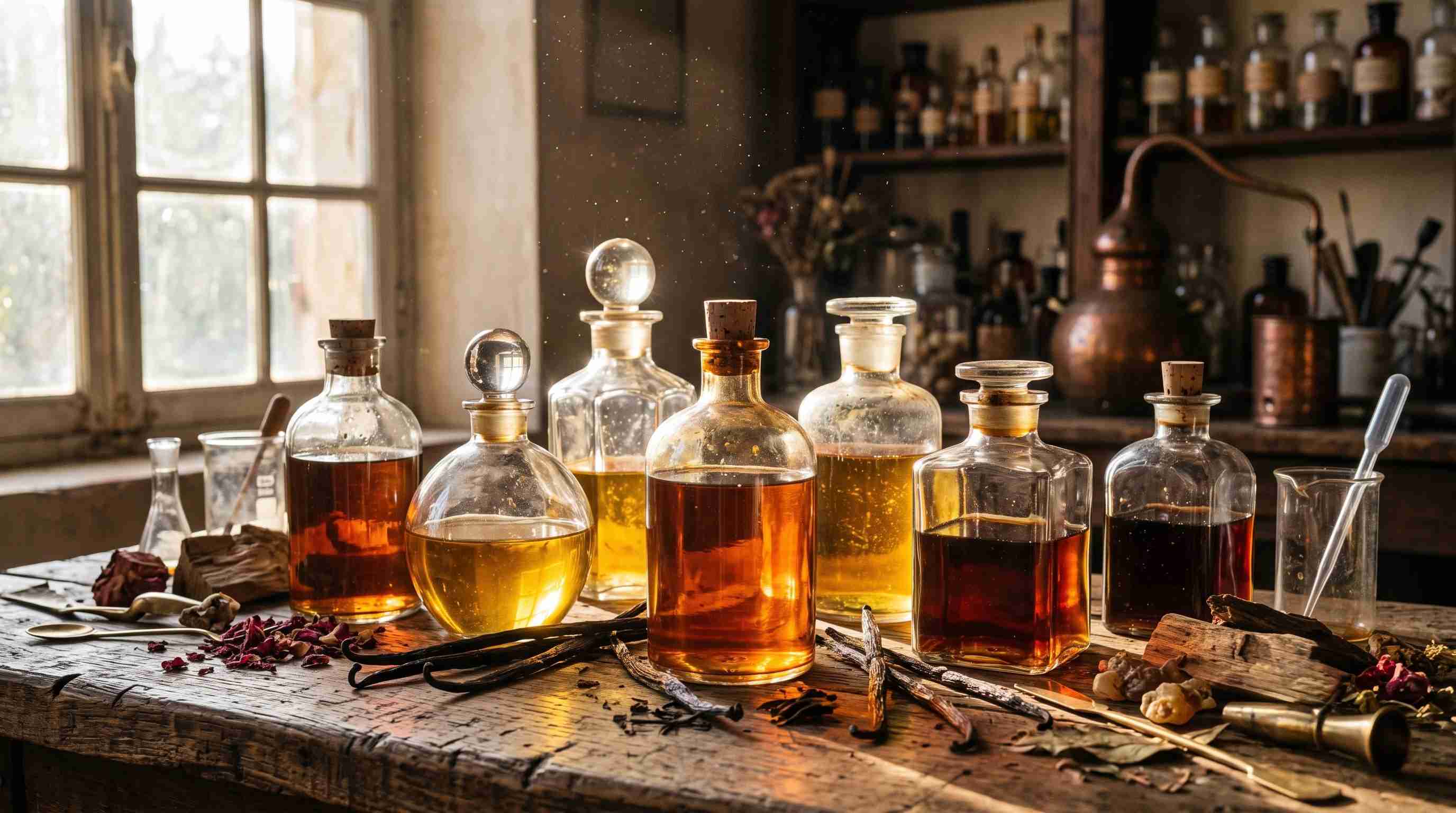 Comprendre la maturation du parfum de niche