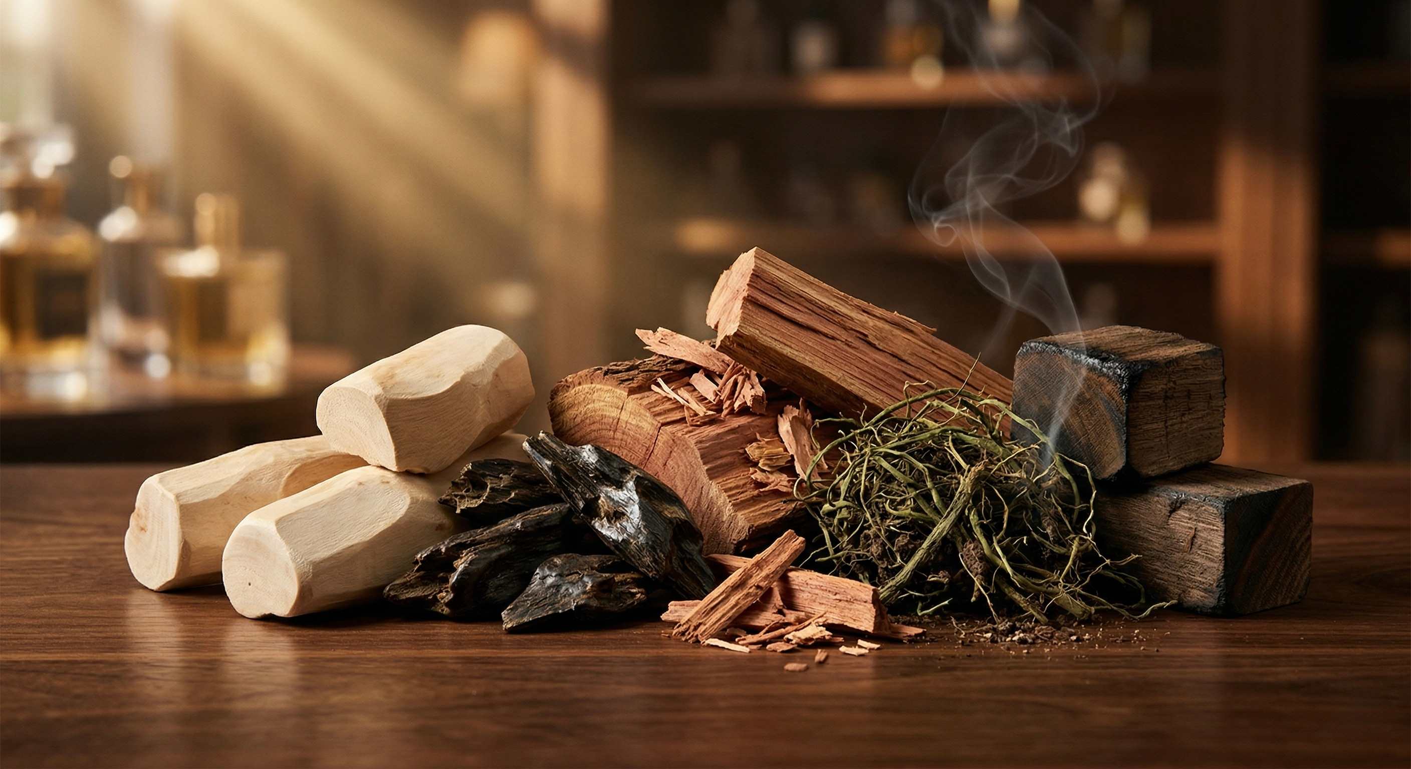 Oud, santal, cèdre... le guide ultime des bois en parfumerie de niche