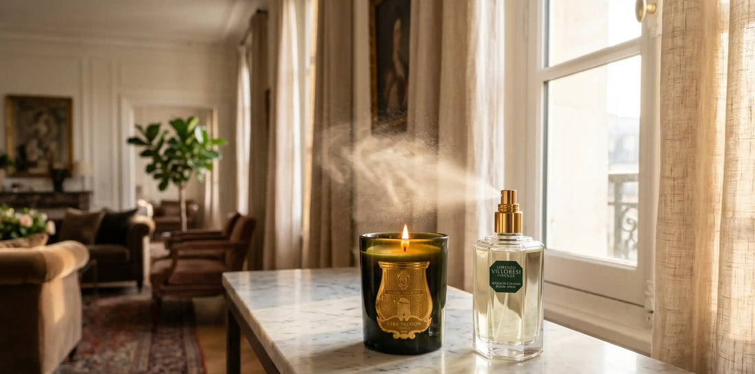 Choisir son parfum intérieur : bougie ou spray