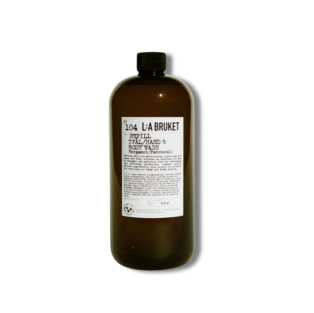 104 Bergamote / Patchouli HAND AND BODY WASH