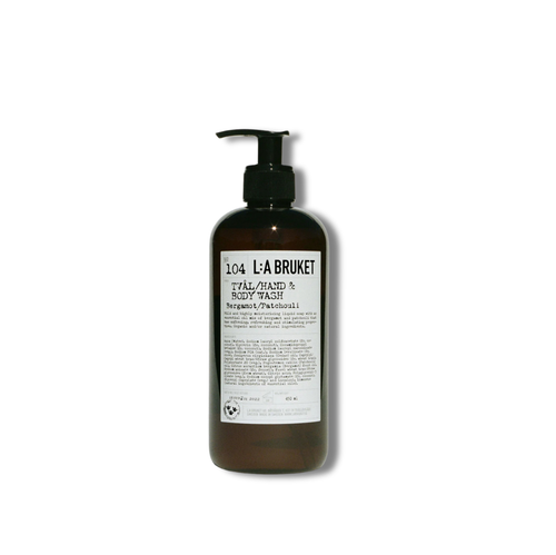 104 Bergamot / Patchouli HAND AND BODY WASH