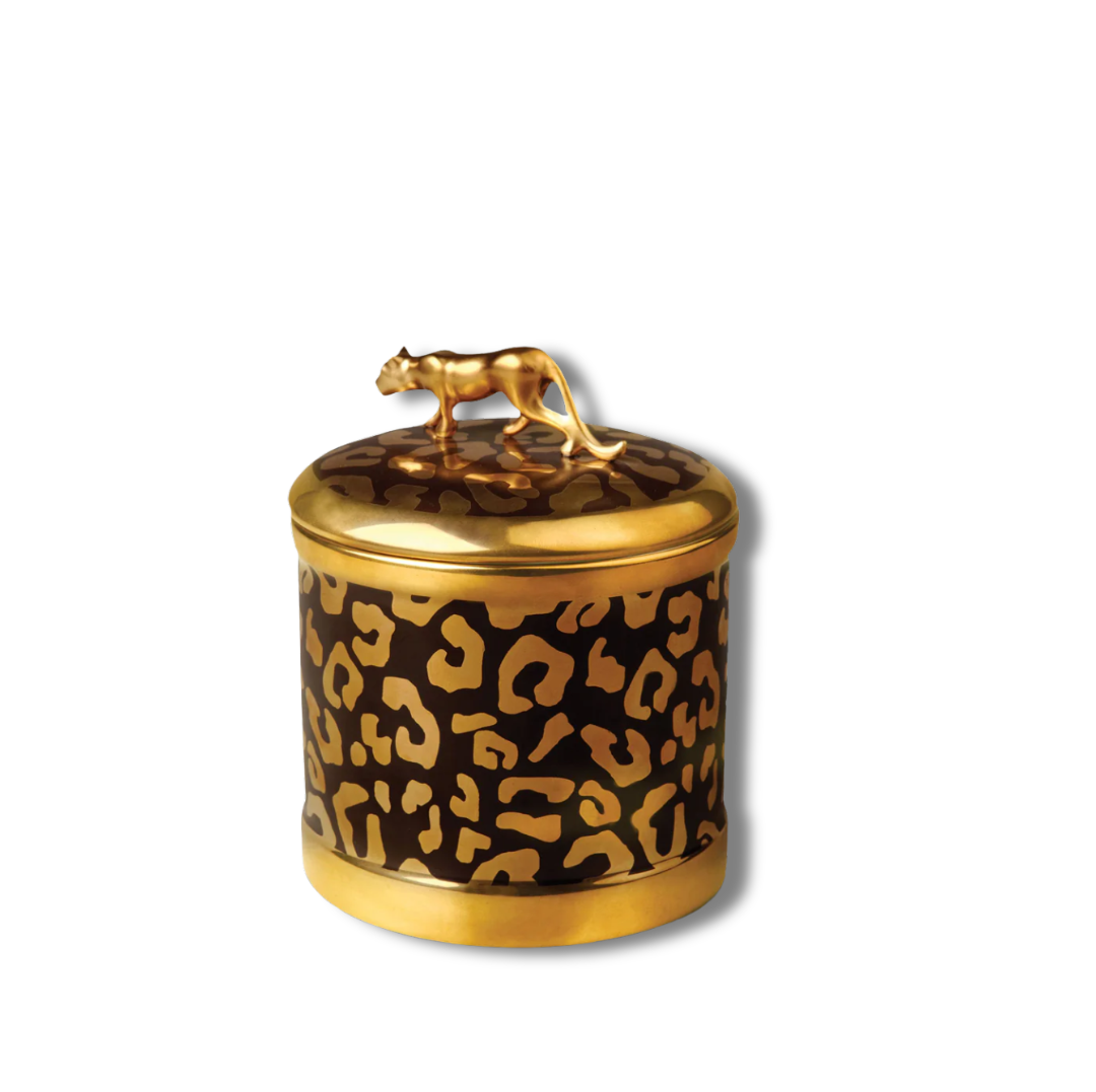 Leopard bougie